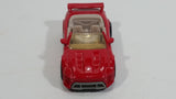 2011 Hot Wheels Tunerz Mitsubishi Eclipse Convertible Red Die Cast Toy Car Vehicle