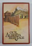1971 Our Alberta Heritage Set of 3 Paperback Books People, Place, and Progress (With Cover)