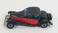 1981 Hot Wheels '37 Bugatti Black Red Die Cast Toy Classic Luxury Car Vehicle - Treasure Valley Antiques & Collectibles