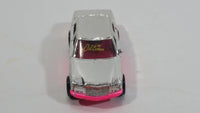 1990 Hot Wheels California Customs Mercedes 380 SEL Chrome and Pink Die Cast Toy Luxury Car Vehicle