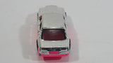 1990 Hot Wheels California Customs Mercedes 380 SEL Chrome and Pink Die Cast Toy Luxury Car Vehicle