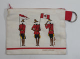 2002 Magenta RCMP Royal Canadian Mounted Police Sarah Deggan Small Pouch with Zipper
