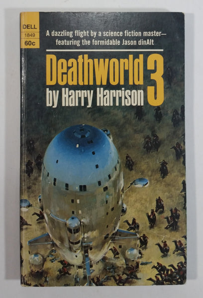 Vintage 1968 Deathworld 3 First Edition Science Fiction Novel Book By Harry Harrison