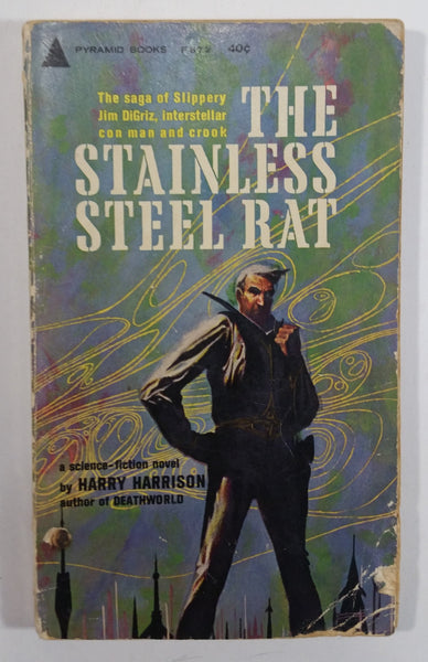 Rare Vintage 1961 The Stainless Steel Rat First Printing Science Fiction Novel Book By Harry Harrison