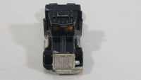 Vintage 1981 Lesney Matchbox Peterbilt Semi Tractor Truck Black 1/80 Scale Die Cast Toy Rig Vehicle