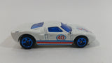 2008 Hot Wheels Web Trading Cards Ford GT - 40 Pearl White Die Cast Toy Race Car Vehicle