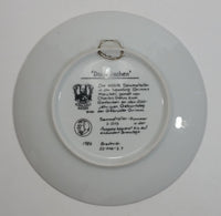 Vintage 1986 Dornroschen Sleeping Beauty Collector Plate