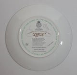 Vintage 1987 Royal Worcester "The NPSCC Christmas Plate 1987" Collector Plate  by Elizabeth Woodhouse
