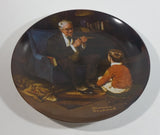 Vintage 1982 Norman Rockwell Heritage Collection "The Tycoon" Collector Plate
