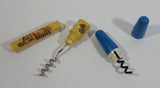 Set of 2 Vintage Corkscrews One is Blue and White and the Other Las Vegas Souvenir Bottle Opener Collectibles