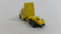 1992 Racing Champions Pennzoil Semi Truck Tractor Yellow Die Cast Toy Car Rig Vehicle - Treasure Valley Antiques & Collectibles