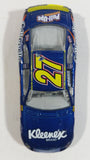 Very Hard to Find 2007 Action Racing NASCAR Ward Burton #27 Kleenex Cottonelle Huggies Scott Good Year Blue Die Cast Toy Race Car Vehicle - Treasure Valley Antiques & Collectibles