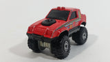 1990 Hot Wheels Gulch Stepper Red Die Cast Toy Car Vehicle - Treasure Valley Antiques & Collectibles