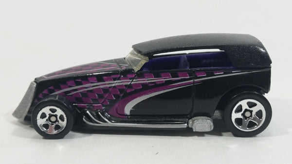 2000 Hot Wheels Virtual Collection Phaeton Black Purple Die Cast Toy Car Hotrod Vehicle