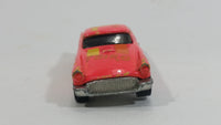 1987 Hot Wheels Color Racers '57 T-Bird 1957 Ford Thunder Bird Pink Peach Orange Die Cast Toy Car Vehicle
