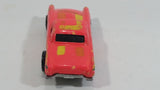 1987 Hot Wheels Color Racers '57 T-Bird 1957 Ford Thunder Bird Pink Peach Orange Die Cast Toy Car Vehicle - Treasure Valley Antiques & Collectibles