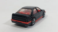 1991 Hot Wheels Peugeot 405 Black Die Cast Toy Car Vehicle - Treasure Valley Antiques & Collectibles
