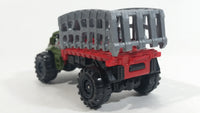 2015 Matchbox Jurassic World Mauler Hauler Truck Olive Green Die Cast Toy Car Vehicle