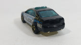 2007 Hot Wheels Police Patrol Ford Fusion 002 Black Die Cast Toy Cop Law Enforcement Car Vehicle