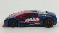 2015 Hot Wheels Marvel Spider-Man VS. the Sinister Six Zotic Blue Red Die Cast Toy Car Vehicle