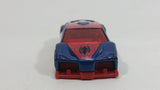 2015 Hot Wheels Marvel Spider-Man VS. the Sinister Six Zotic Blue Red Die Cast Toy Car Vehicle