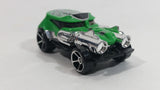 2011 Hot Wheels Video Game Heroes Shell Shock Green Die Cast Toy Car Vehicle