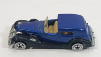 1989 Hot Wheels '35 Classic Caddy Blue Die Cast Toy Car Vehicle