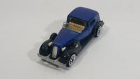 1989 Hot Wheels '35 Classic Caddy Blue Die Cast Toy Car Vehicle