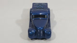 2002 Hot Wheels First Editions Super Smooth Truck Metalflake Dark Blue Die Cast Toy Low Rider Car Vehicle