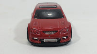 2007 Hot Wheels Code Car Audacious Metalflake Dark Red Die Cast Toy Car Vehicle