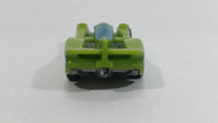 2006 Hot Wheels Terrordactyl Power Pistons Lime Green Plastic Body Die Cast Toy Race Car Vehicle - Treasure Valley Antiques & Collectibles