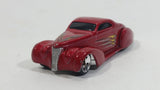 2003 Hot Wheels First Editions Swoop Coupe Red Die Cast Toy Low Rider Hot Rod Car Vehicle