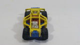 2010 Hot Wheels Jungle Rally Roll Cage Yellow and Blue Die Cast Toy Car Vehicle - Treasure Valley Antiques & Collectibles