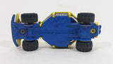 2010 Hot Wheels Jungle Rally Roll Cage Yellow and Blue Die Cast Toy Car Vehicle - Treasure Valley Antiques & Collectibles