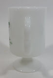 Vintage Little Blarney Castle Portland Oregon Leprechaun Irish Themed Milk Glass Coffee Mug Souvenir Travel Collectible
