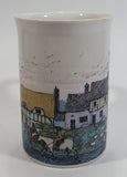 Dunoon Stoneware Saxon Pattern Cottages Coffee Mug Designed By Jack Dadd Made in Scotland - Treasure Valley Antiques & Collectibles