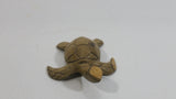 Light Green Colored Small Turtle Tortoise Wood Carved Animal Figure - Treasure Valley Antiques & Collectibles