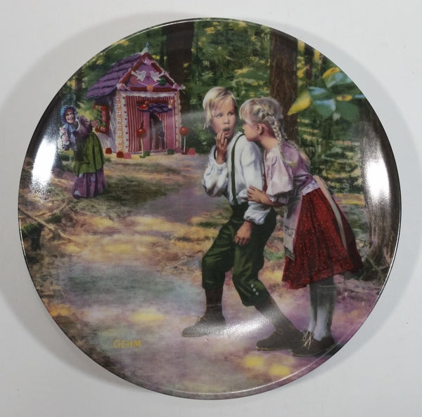Vintage 1982 'Hansel und Gretel" by Charles Gehm 8" Collector Plate Germany