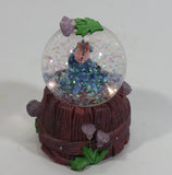 Disney Store Exclusive Winnie The Pooh Eeyore Character Snowglobe on Barrel Resin Decorative Ornament