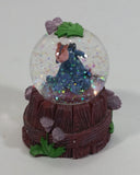 Disney Store Exclusive Winnie The Pooh Eeyore Character Snowglobe on Barrel Resin Decorative Ornament