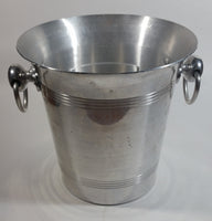 Vintage Hanns Kornell Winery Metal Ice Bucket with Handles Made in France