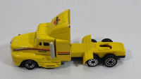 1992 Racing Champions Pennzoil Semi Truck Tractor Yellow Die Cast Toy Car Rig Vehicle - Treasure Valley Antiques & Collectibles