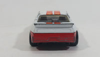 1987 Matchbox Pontiac Fiero White Red Die Cast Toy Car Vehicle