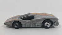 1985 Hot Wheels Large Charge Silver Bullet Metallic Silver Die Cast Toy Car Vehicle - Treasure Valley Antiques & Collectibles