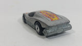 1985 Hot Wheels Large Charge Silver Bullet Metallic Silver Die Cast Toy Car Vehicle - Treasure Valley Antiques & Collectibles