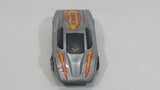 1985 Hot Wheels Large Charge Silver Bullet Metallic Silver Die Cast Toy Car Vehicle - Treasure Valley Antiques & Collectibles