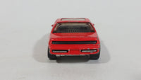 1987 Hot Wheels The Hot Ones Pontiac Fiero 2M4 Red Die Cast Toy Sports Car Vehicle - GHO