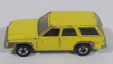 1982 Hot Wheels Aries Wagon Yellow Die Cast Toy Car Station Wagon Vehicle - Made in Hong Kong - Treasure Valley Antiques & Collectibles