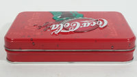 Coca-Cola Coke Soda Pop 2 Packs of Bicycle Brand Playing Cards in Tin Metal Container Beverage Collectible - Treasure Valley Antiques & Collectibles