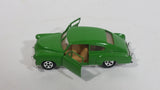 Vintage ERTL Replica '51' Chevrolet Flat Green Die Cast Toy Classic Car Vehicle with Opening Doors